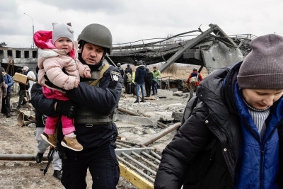 Over 4.5mn people flee Ukraine since starting of war: UNHCR | Over 4.5mn people flee Ukraine since starting of war: UNHCR