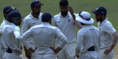 Ranji Trophy Final: Kartikeya takes four as Mumbai bowled out for 269, set MP 108-run target | Ranji Trophy Final: Kartikeya takes four as Mumbai bowled out for 269, set MP 108-run target