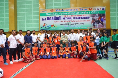 Maharashtra emerge overall winner in Goalball Nationals | Maharashtra emerge overall winner in Goalball Nationals