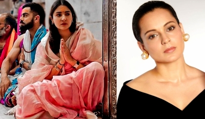 Kangana calls 'power couple' Virat-Anushka a 'good example' on visiting temple | Kangana calls 'power couple' Virat-Anushka a 'good example' on visiting temple