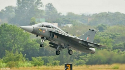 HAL-manufactured LCA Trainer completes maiden sortie successfully | HAL-manufactured LCA Trainer completes maiden sortie successfully