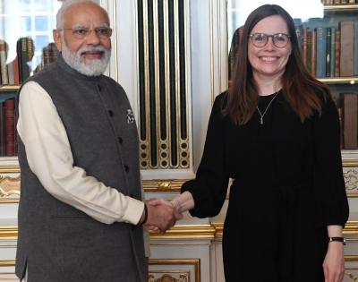 PM Modi, Iceland counterpart Jakobsdottir discuss strengthening economic cooperation | PM Modi, Iceland counterpart Jakobsdottir discuss strengthening economic cooperation