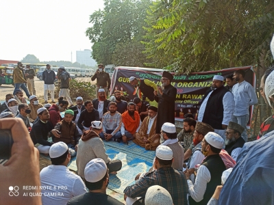 Namaz disallowed in sector 37, villagers hold condolence meet for CDS Bipin Rawat | Namaz disallowed in sector 37, villagers hold condolence meet for CDS Bipin Rawat