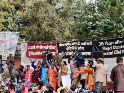 Families of Bhopal victims converge in Delhi to demand much-delayed justice | Families of Bhopal victims converge in Delhi to demand much-delayed justice