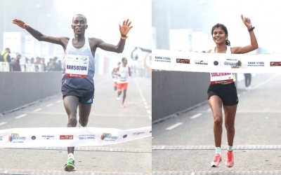 Barsoton, Jisa rewrite course records at Kolkata 25K; Abhishek Pal, Sanjivani Jadhav win Indian Elite crowns | Barsoton, Jisa rewrite course records at Kolkata 25K; Abhishek Pal, Sanjivani Jadhav win Indian Elite crowns