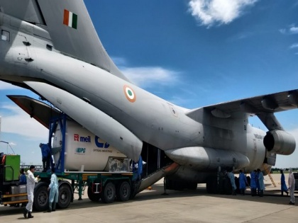 IAF brings oxygen containers from 3 countries | IAF brings oxygen containers from 3 countries