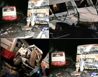 K'taka Min blames NHAI for Hassan road crash | K'taka Min blames NHAI for Hassan road crash