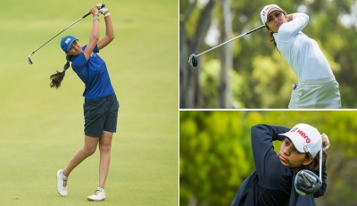 Golfers Aditi, Tvesa and Diksha to play in New York leg of Aramco Series | Golfers Aditi, Tvesa and Diksha to play in New York leg of Aramco Series