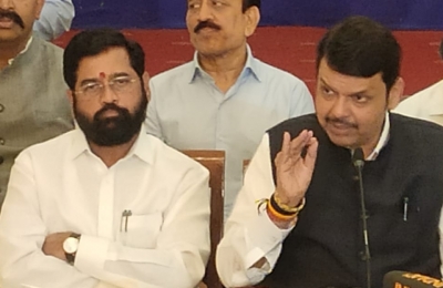 Shiv Sena faction leader Shinde to be new Maha CM, BJP to support | Shiv Sena faction leader Shinde to be new Maha CM, BJP to support Shiv Sena faction leader Shinde to be new Maha CM, BJP to support | Shiv Sena faction leader Shinde to be new Maha CM, BJP to support