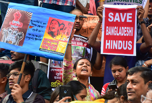 Bangladesh: Awami League slams Yunus govt on ongoing 'inhuman persecution' of Hindu community | Bangladesh: Awami League slams Yunus govt on ongoing 'inhuman persecution' of Hindu community