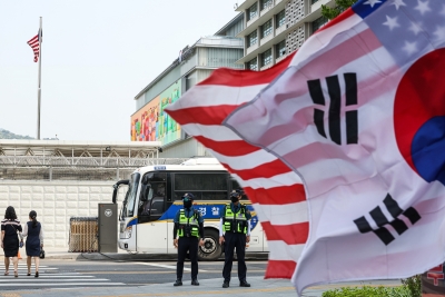 Police beef up security in places related to Biden's visit | Police beef up security in places related to Biden's visit