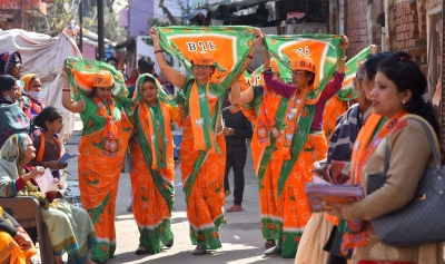 Nitish Kumar should not repeat obscene remarks against women: BJP women leaders | Nitish Kumar should not repeat obscene remarks against women: BJP women leaders Nitish Kumar should not repeat obscene remarks against women: BJP women leaders | Nitish Kumar should not repeat obscene remarks against women: BJP women leaders