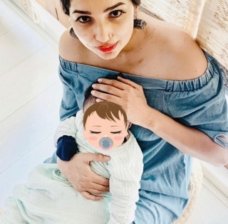 Kanika Dhillon introduces her baby boy to the world | Kanika Dhillon introduces her baby boy to the world