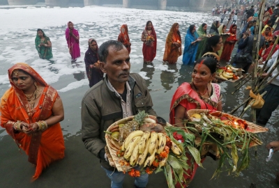 Panel to ensure minimum froth formation in Yamuna during Chhath Puja | Panel to ensure minimum froth formation in Yamuna during Chhath Puja