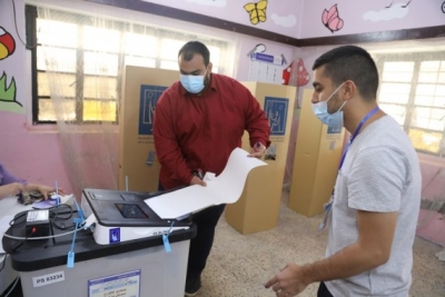 Iraq poll body confirms manual recount matches electronic results | Iraq poll body confirms manual recount matches electronic results