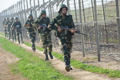 Arms, ammunition recovered near International Border in Jammu after drone activity | Arms, ammunition recovered near International Border in Jammu after drone activity