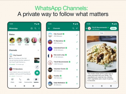 WhatsApp launches new feature 'Channels' for broadcast messages | WhatsApp launches new feature 'Channels' for broadcast messages
