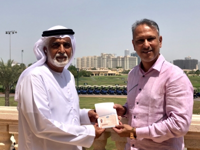 Jeev Milkha Singh becomes first golfer to be granted Dubai Golden Visa | Jeev Milkha Singh becomes first golfer to be granted Dubai Golden Visa