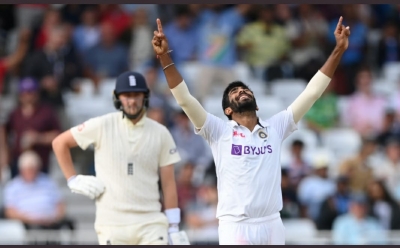 1st Test: Bumrah's five-for keeps victory within India's sight (Ld, Correcting para 1) | 1st Test: Bumrah's five-for keeps victory within India's sight (Ld, Correcting para 1)