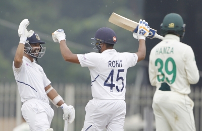 Ranchi Test: Rohit on brink of maiden double ton, India reach 357/4 (Lunch) | Ranchi Test: Rohit on brink of maiden double ton, India reach 357/4 (Lunch)