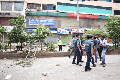 Bangladesh: Awami League holds flash procession in support of former PM Hasina | Bangladesh: Awami League holds flash procession in support of former PM Hasina