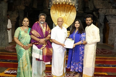 Muslim couple donates 1.02 crore to Tirumala temple | Muslim couple donates 1.02 crore to Tirumala temple