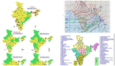 Southwest monsoon advances further, covers entire northeast | Southwest monsoon advances further, covers entire northeast Southwest monsoon advances further, covers entire northeast | Southwest monsoon advances further, covers entire northeast