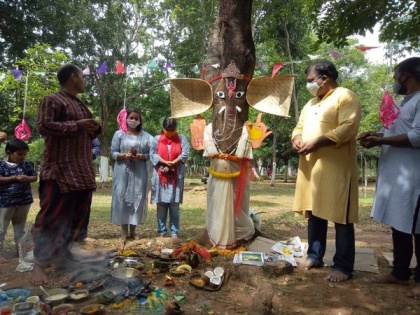 Festivities with a social cause: Worshipping tree on Ganesh Chaturthi | Festivities with a social cause: Worshipping tree on Ganesh Chaturthi