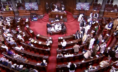 RS adjourned till 2 pm amid opposition protest | RS adjourned till 2 pm amid opposition protest