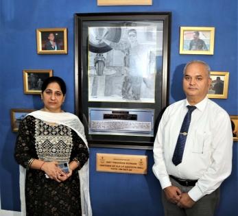 Jammu Air Force station conference hall dedicated to Flt Lt Advitiya Bal | Jammu Air Force station conference hall dedicated to Flt Lt Advitiya Bal