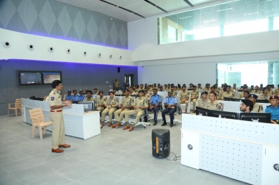 IPS probationers visit Telangana integrated command and control centre | IPS probationers visit Telangana integrated command and control centre