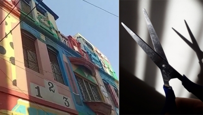 Teacher hits Class 5 student with scissors, pushes her off balcony | Teacher hits Class 5 student with scissors, pushes her off balcony