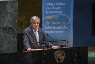 Ramp up ambition, says UN Secretary-General | Ramp up ambition, says UN Secretary-General