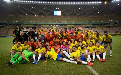 Playing Brazil once in a lifetime moment for us, say India U-17 women's football team members | Playing Brazil once in a lifetime moment for us, say India U-17 women's football team members