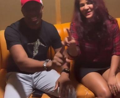 Shivangi Sharma was pranked upon by DJ Bravo in the Queen's palace in the UK | Shivangi Sharma was pranked upon by DJ Bravo in the Queen's palace in the UK