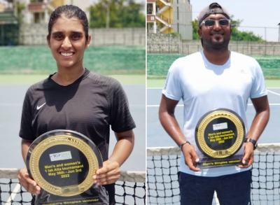 Mohit completes a double, Gayatri emerges women's champ in AITA Pro Circuit event | Mohit completes a double, Gayatri emerges women's champ in AITA Pro Circuit event Mohit completes a double, Gayatri emerges women's champ in AITA Pro Circuit event | Mohit completes a double, Gayatri emerges women's champ in AITA Pro Circuit event