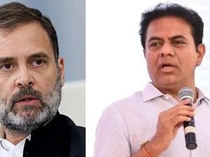 KTR hits back at Rahul Gandhi, calls AICC ‘All India Corruption Committee’ | KTR hits back at Rahul Gandhi, calls AICC ‘All India Corruption Committee’