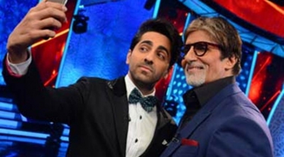 Ayushmann pens a note on working with Big B | Ayushmann pens a note on working with Big B
