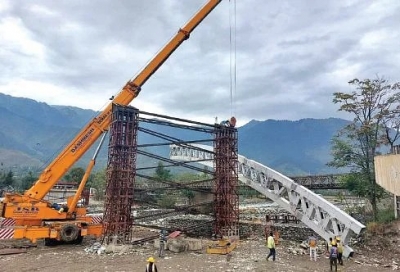 Arch-truss bridge in Ganderbal district to be dedicated to public in New Year | Arch-truss bridge in Ganderbal district to be dedicated to public in New Year