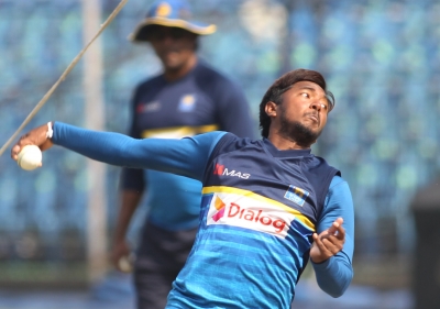 SL spinner Akila Dananjaya's bowling action cleared by ICC | SL spinner Akila Dananjaya's bowling action cleared by ICC