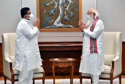 Suvendu Adhikari apprises PM Modi about situation in Bengal | Suvendu Adhikari apprises PM Modi about situation in Bengal