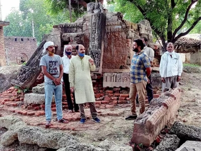 Ruins of ancient Sun temple in UP gets govt's attention | Ruins of ancient Sun temple in UP gets govt's attention
