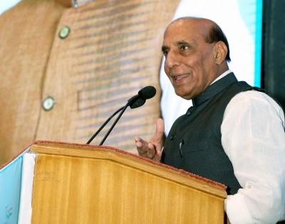 Navy being equipped with latest ships to protect maritime borders: Rajnath | Navy being equipped with latest ships to protect maritime borders: Rajnath Navy being equipped with latest ships to protect maritime borders: Rajnath | Navy being equipped with latest ships to protect maritime borders: Rajnath