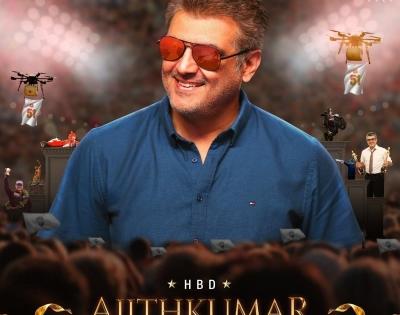 Celebrities join scores of fans to greet actor Ajith Kumar on his b'day | Celebrities join scores of fans to greet actor Ajith Kumar on his b'day