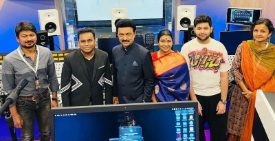 Tamil Nadu CM Stalin visits AR Rahman's studio in Dubai | Tamil Nadu CM Stalin visits AR Rahman's studio in Dubai