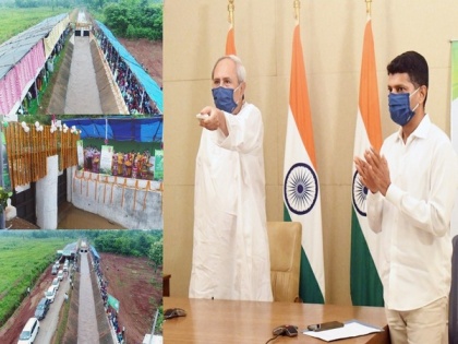 Odisha CM inaugurates Subarnarekha Irrigation Project | Odisha CM inaugurates Subarnarekha Irrigation Project