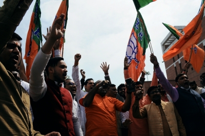 BJP heading to sweep UP, ahead in Uttarakhand & Goa, AAP in Punjab | BJP heading to sweep UP, ahead in Uttarakhand & Goa, AAP in Punjab
