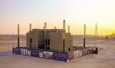 First 9-metre-high 3D printed villa built in Saudi Arabia | First 9-metre-high 3D printed villa built in Saudi Arabia