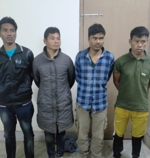 Four top militants held in Tripura | Four top militants held in Tripura