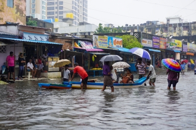 Depression in Bay of Bengal off TN coast brings profuse rainfall | Depression in Bay of Bengal off TN coast brings profuse rainfall